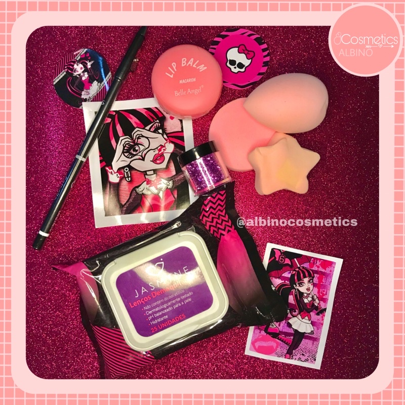 Kit Maquiagem Monster High Make Glam