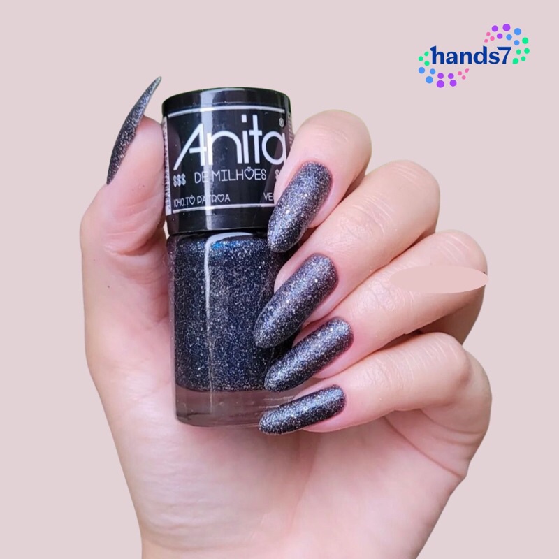 Tô Patroa 1040 - Coleção De Milhões - Esmalte Glitter Anita (azul ...