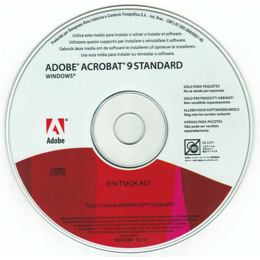 ADOBE Acrobat 9 Standard (windows) Shopee Brasil