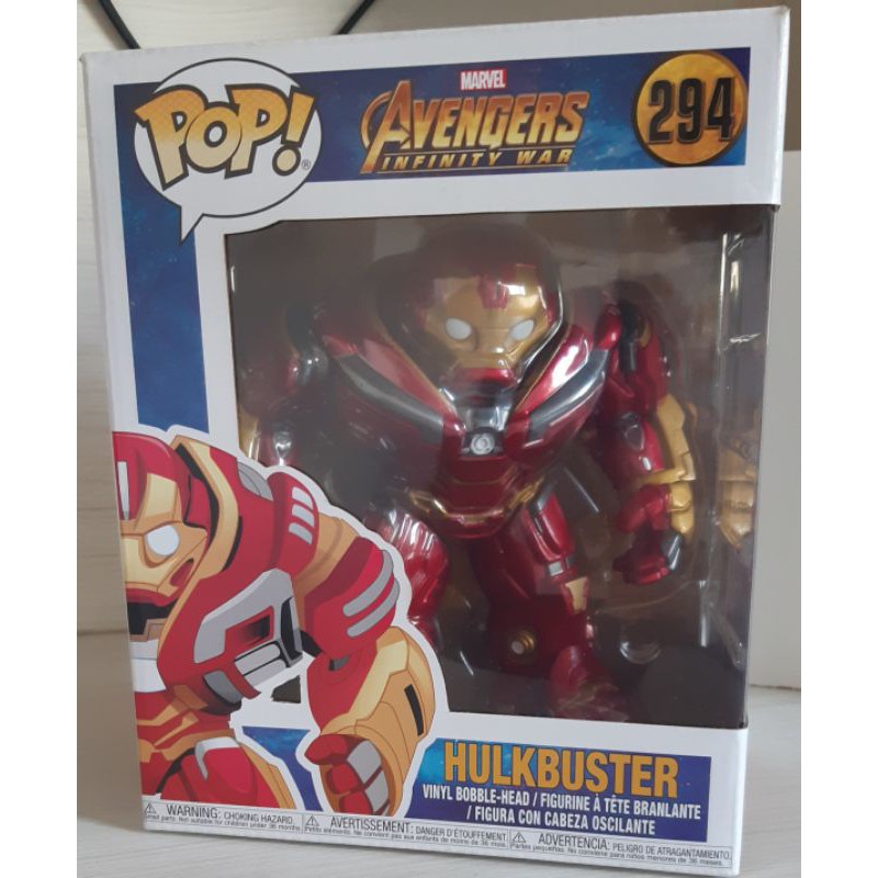 Funko pop hot sale hulkbuster infinity war