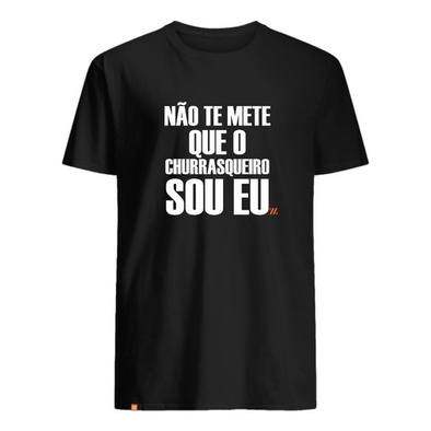 Camiseta Camisa Frase Churrasco - Churrasqueiro Sou Eu | Shopee Brasil