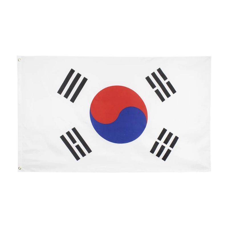 Bandeira da Coreia do Sul Tam 90x150cm | Shopee Brasil