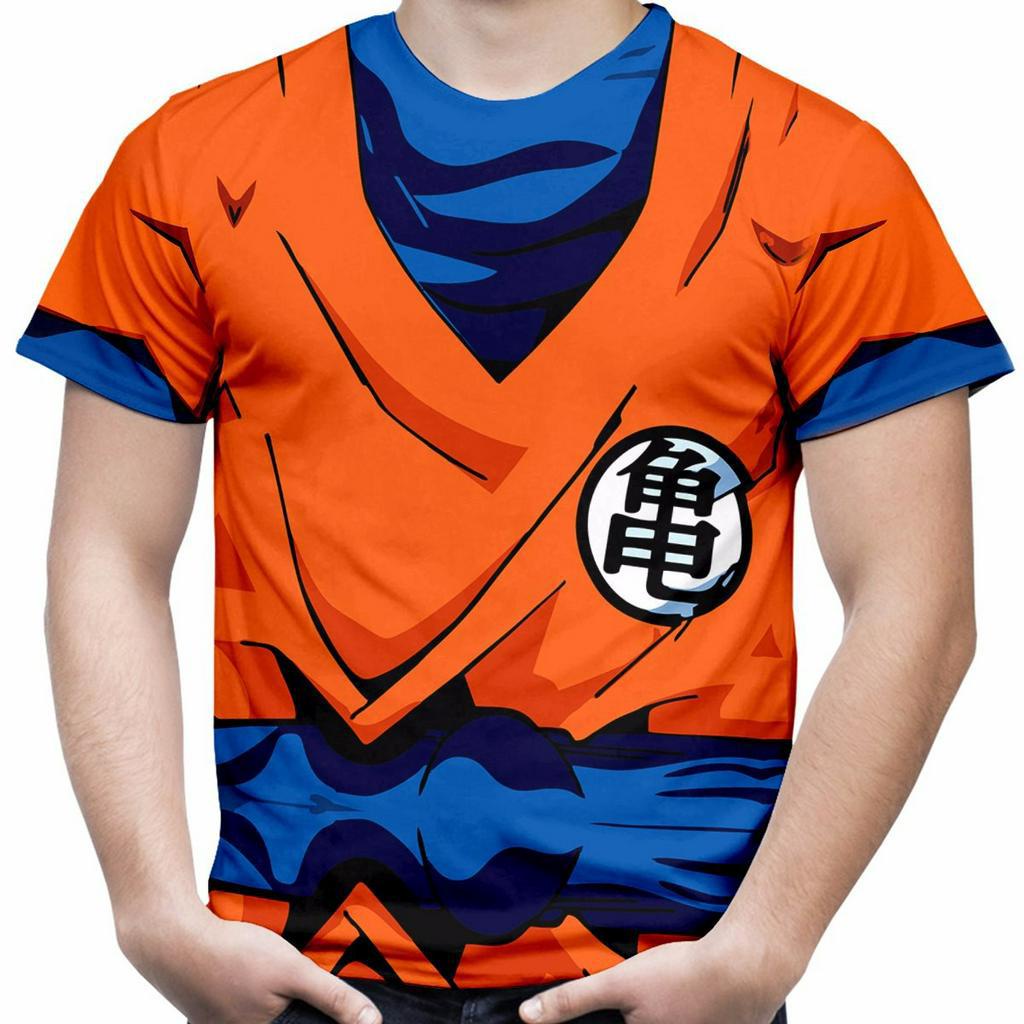 Camisa Camiseta Dragon Ball Z Goku Super Estampa Total GOK46