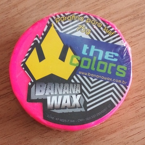 Parafina Surf Colorida Banana Wax The Colors Promoção | Shopee Brasil