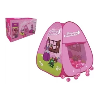 Barraca Toca Infantil 100 Bolinhas Princesa Picapau 655