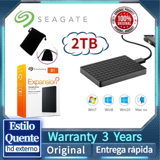 Seagate Disko Rígido Externo 2Tb Usb3.0 Portátil Hdd 2.5 "Disko Rígido Para Pc Portátil