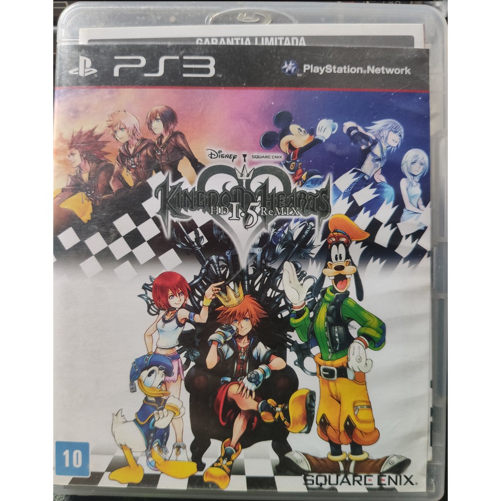 Kingdom Hearts Hd 1.5 Remix - PS3 midia fisica