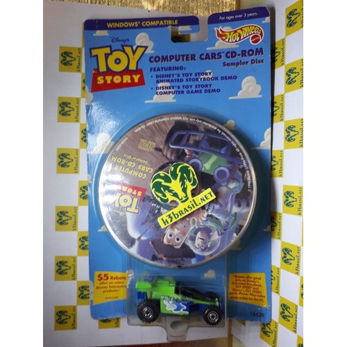 Bx11 Hot Wheels Toy Story Rc Car Cd Rom Remote Shock Factor | Shopee Brasil