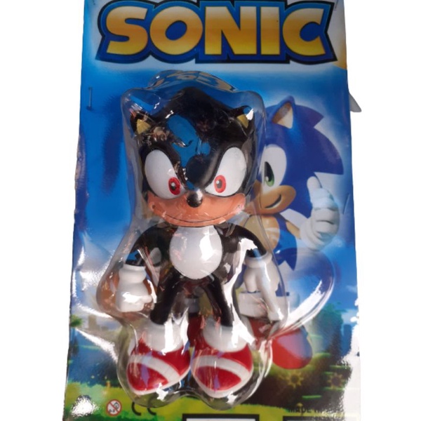 Anime Sonic The Hedgehog Building Blocks, Action Figure, Brinquedo