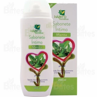 Sabonete Íntimo Menta Hábito Cosmético Refrescante Testado Ginecologicamente