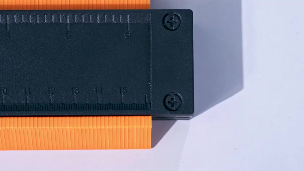 Régua Gabarito Para Fazer Contorno Piso Esquadro Multiangular | Shopee ...