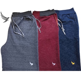 Kit 3 Bermudas Moletom Masculinas Treino Academia