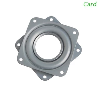 Prato Giratório Com Rolamento Quadrado Lazy Susan Plataforma Giratória 3 "/ 4" / 6 "Para Tv / Ferramenta De Mesa