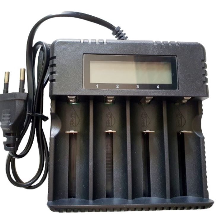 Carregador de Bateria Digital Para 4 Baterias HD8992A