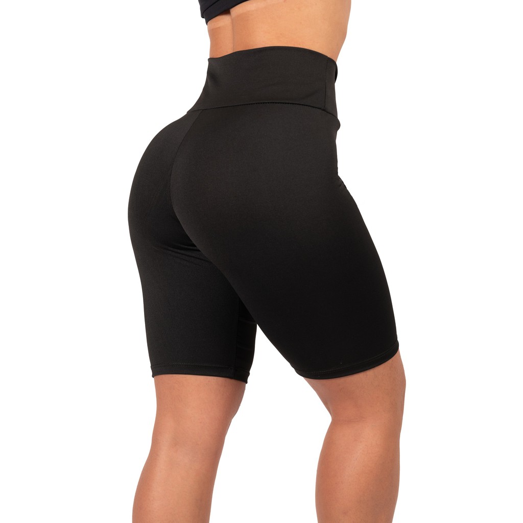 Shorts Legging Feminino Cintura Alta Suplex Academia Corrida