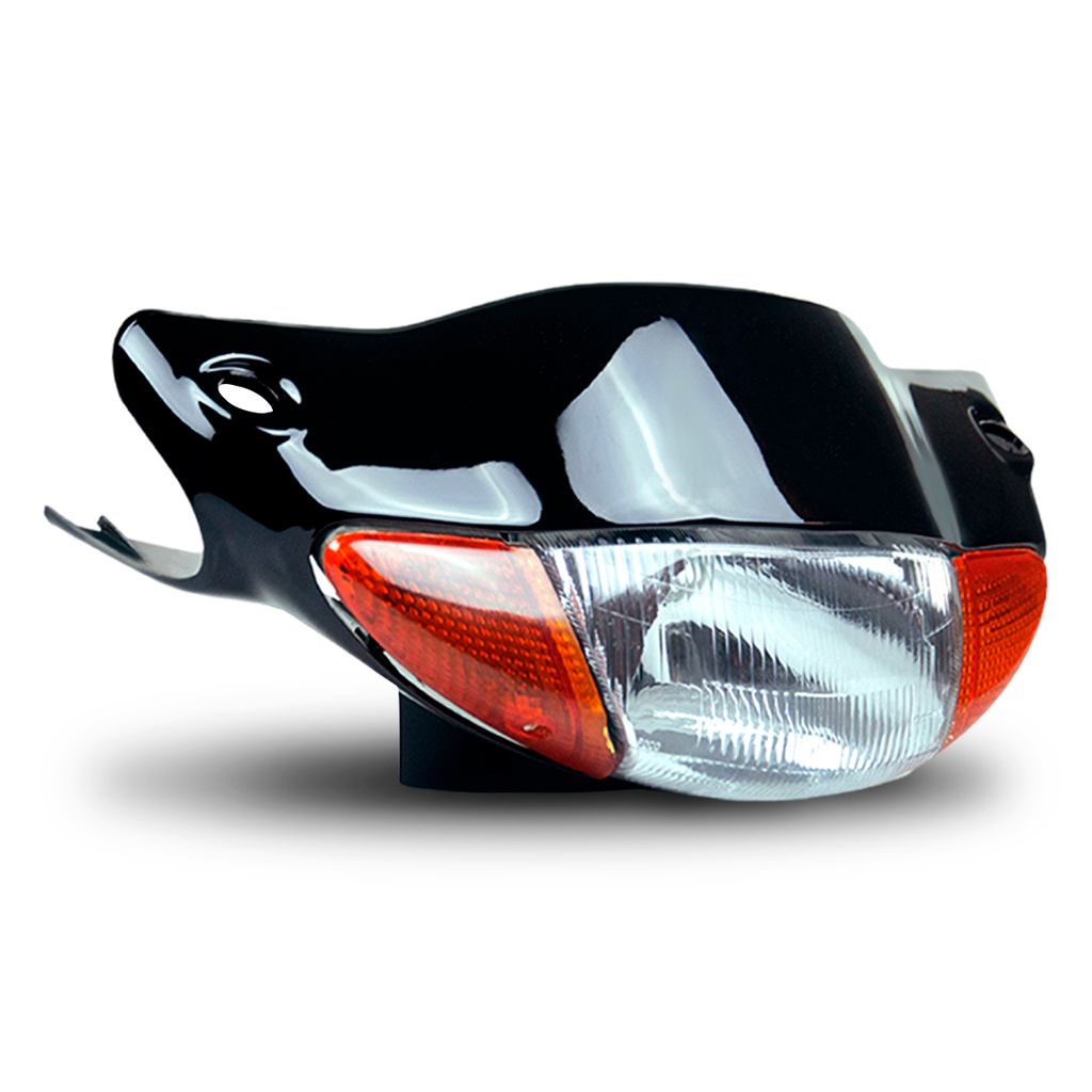 Farol Com Carenagem Completa Frontal Moto Biz 100 2000 A 05