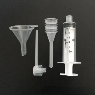4 Peças Conjunto De Distribuição De perfume Para Amostra Líquido/Ferramenta De Extração Seringa , Dispenso Pequeno Funil