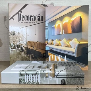 Livro Falso Decorativo Fake Kit 3 Caixa Organizadora Porta Objetos Conjunto Vários Modelos