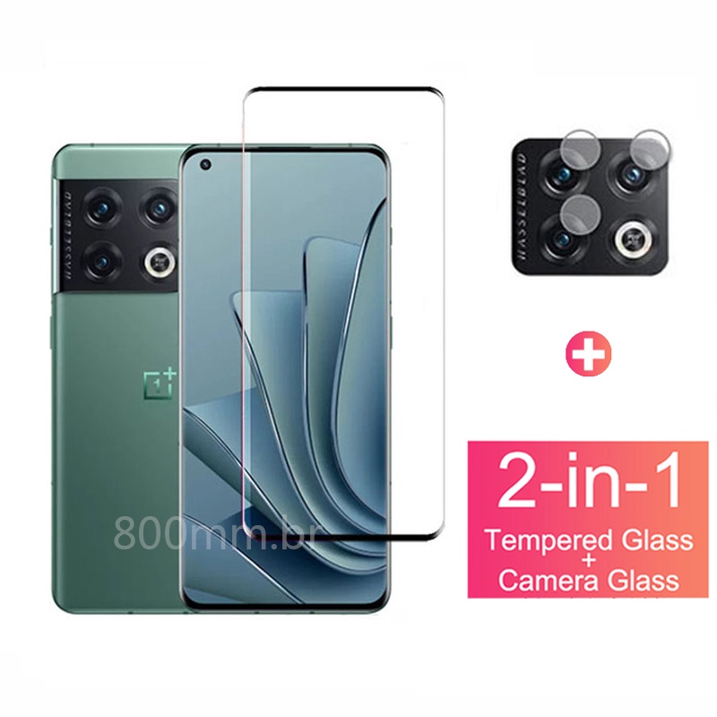 Pacote com 3] Película protetora de tela UV OnePlus 8 Pro, filme adesivo de  vidro Akcoo para OnePlus 8 Pro com desbloqueio de impressão digital  [compatível com capas]