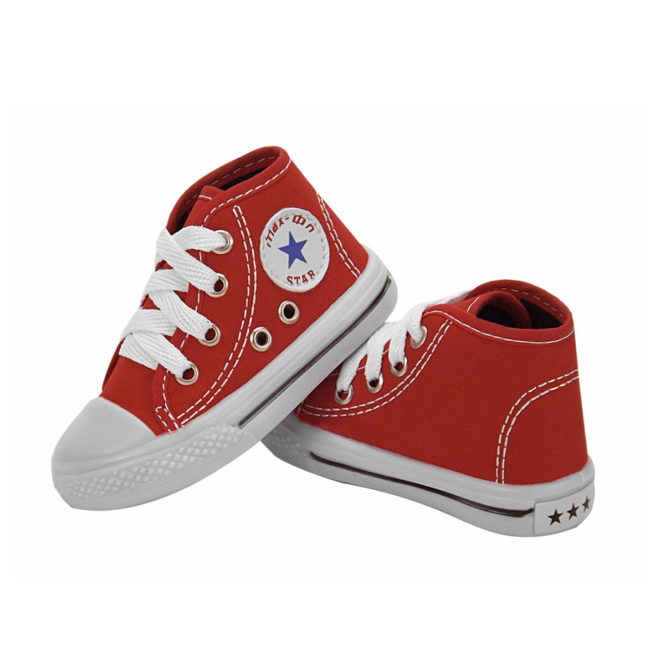 All star store vermelho para bebe