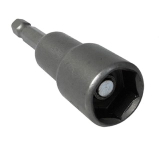 Soquete Magnético 14 mm Encaixe 1/4 para Furadeiras e Parafusadeiras
