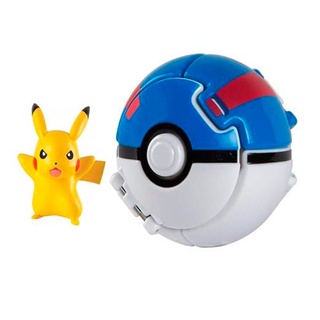 Brinquedos Variantes Pokemon Ball, Modelo Pikachu, Jenny Turtle, Monstros  de Bolso, Brinquedo Action Figure, Presente de