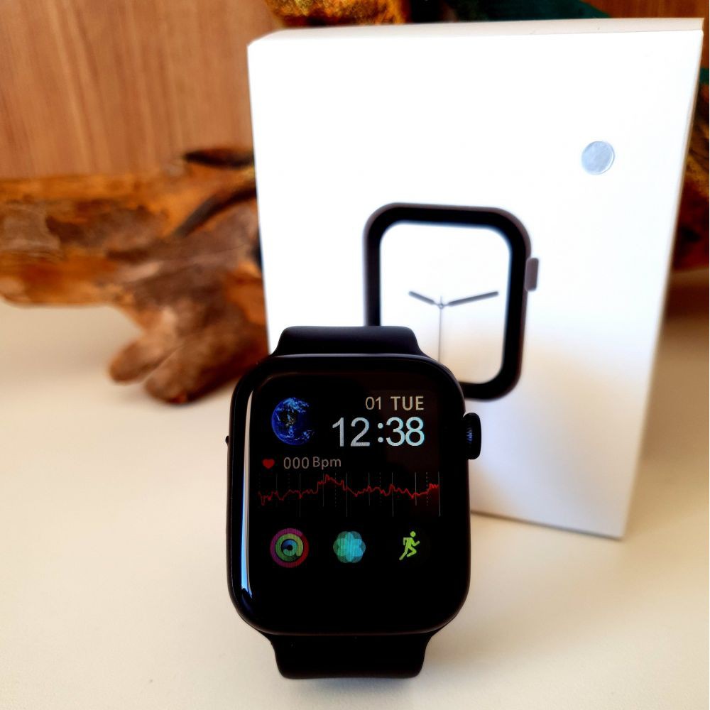 Relógio Smartwatch Inteligente Iwo8 Lite 44mm Novo Bluetooth Preto