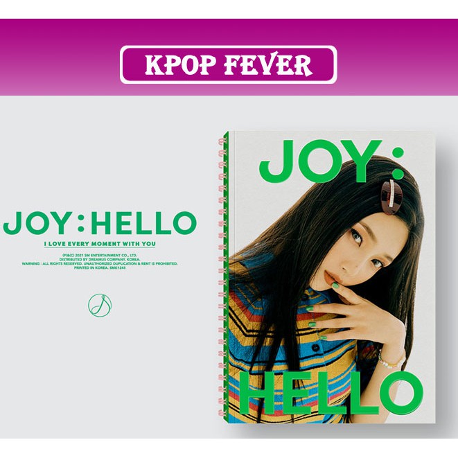 RED VELVET JOY - HELLO [Photobook ver.] | Shopee Brasil