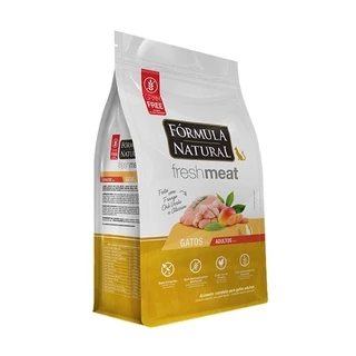Ração Fórmula Natural Freshmeat Gatos Ads Frango 1Kg