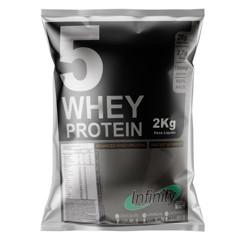 Whey 5w (contem Proteina Isolada) 2kg – Infinity Labs Wey