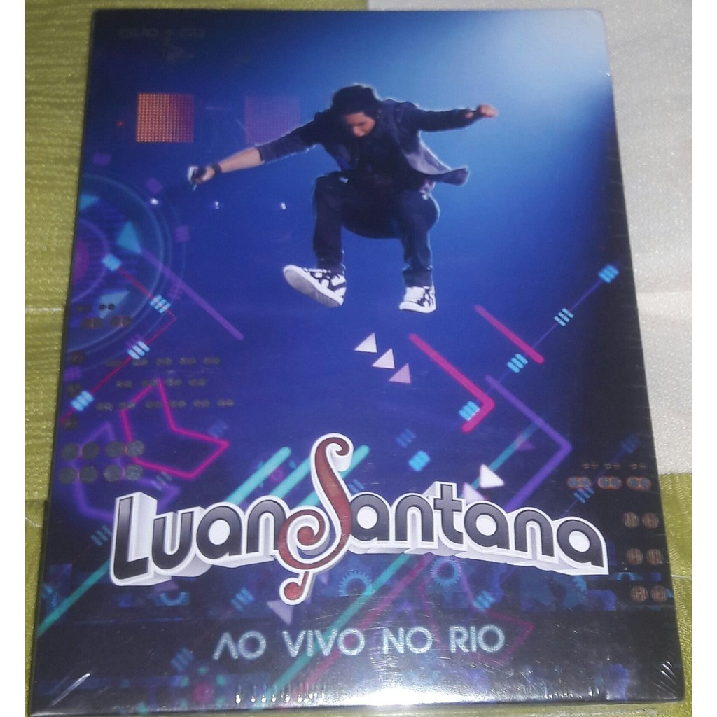 Dvd Luan Santana Ao Vivo Lacrado