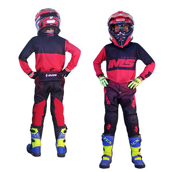 Motocross Jersey corrida criança roupas infantis menino estudante