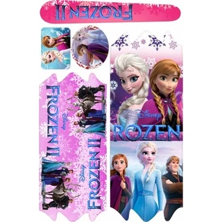 Adesivo Frozen Para Bicicleta Infantil 12/16/20/24