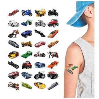 Tatuagem Infantil Temporária Carros 3 | Kit Festa 32-026