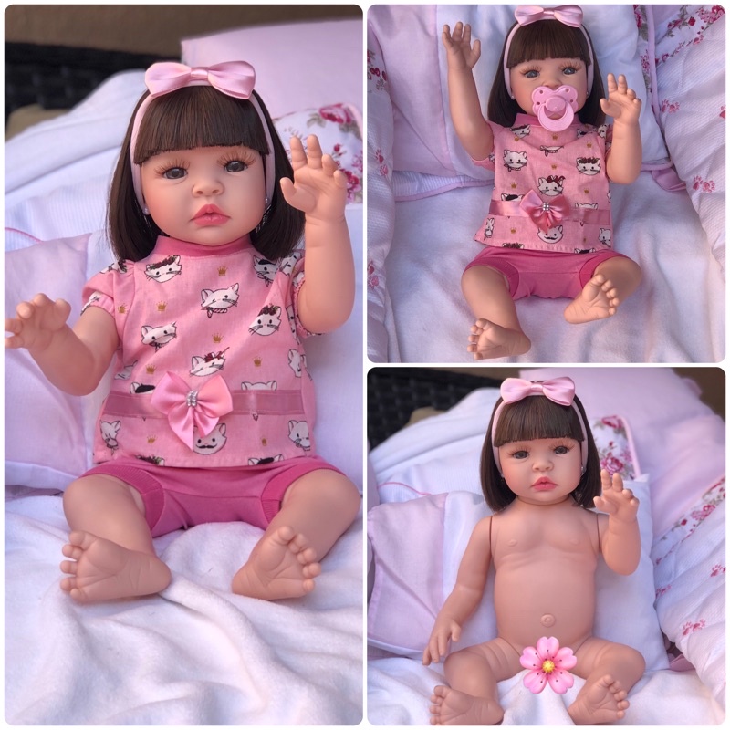 Boneca Reborn Promoção Bebê Barata Menina