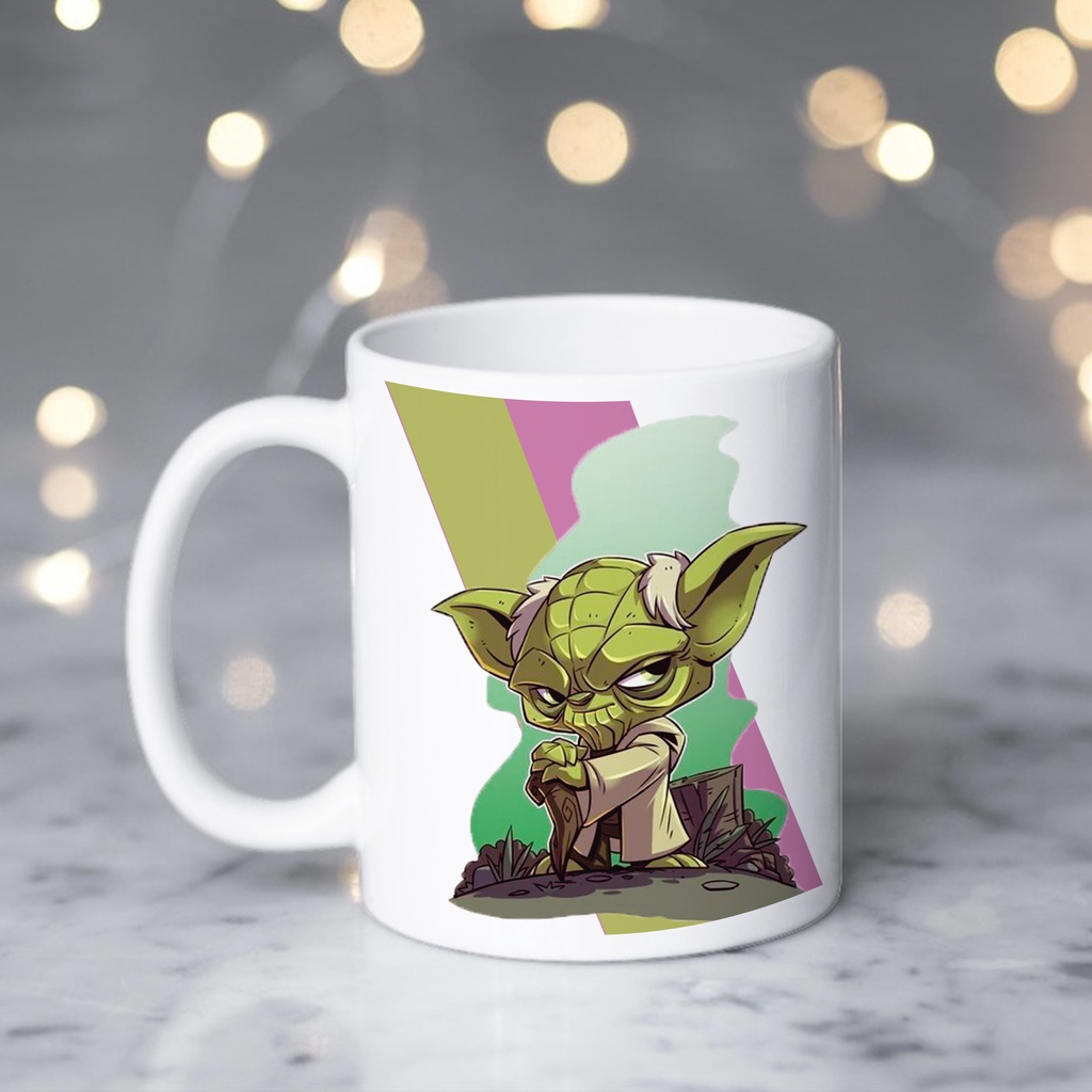 Caneca Personalizada Yoda Star Wars - Faça ou Não Faça