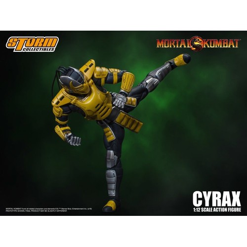 Boneco Cyrax Mortal Kombat Storm Collectibles 1/12 Mk3 | Shopee Brasil