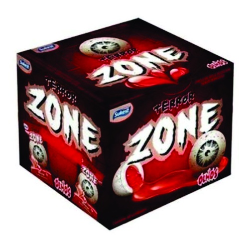Chiclete Zone Olho De Terror Com 40 Unidades Halloween Shopee Brasil