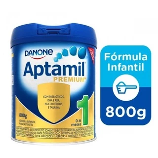 Fórmula Infantil Aptamil Premium 1 Danone 0 a 6 meses com 800g