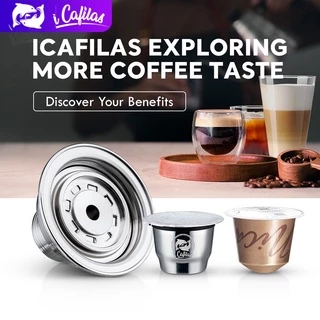 i Cafilas YN01 Cápsulas Conversor Filtro Adaptador De Café Reutilizável Para Máquinas Nespresso Vertuo POP Vertuo Next