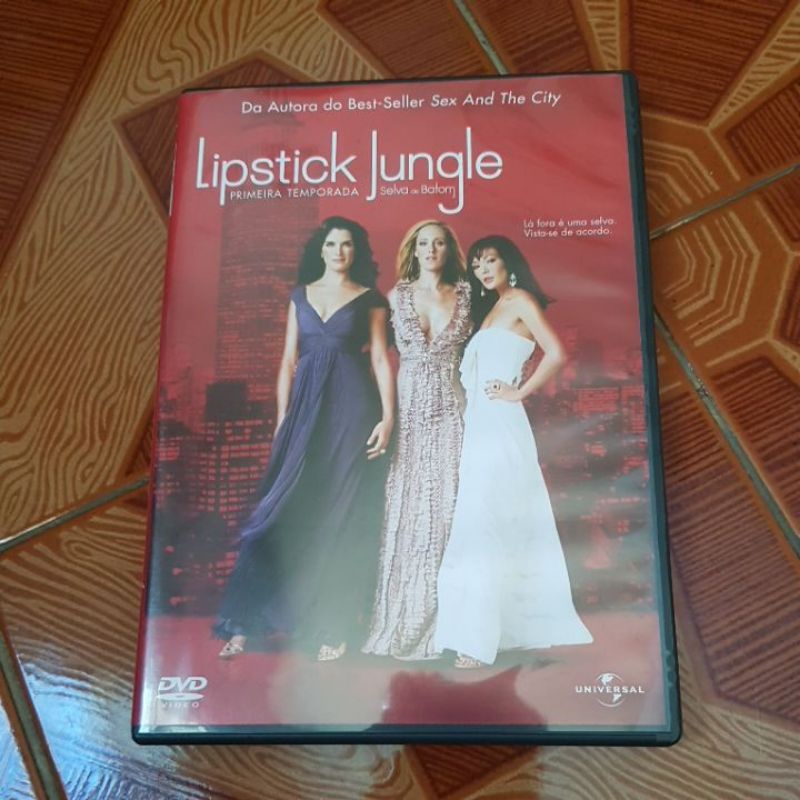 DVD Box Série Lipstick Jungle Primeira temporada Shopee Brasil