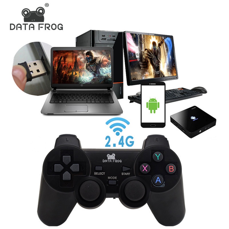 2.4g Android Sem Fio Gamepad Adequado Para Smartphone PC Jogo Joystick Windows PS3 Tv Box