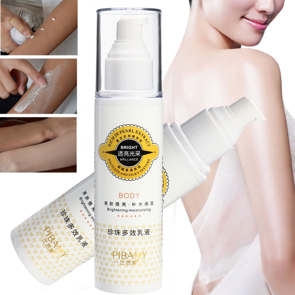Creme Clareador De Pele Feminino Brilhante/Loção Corporal Iluminadora ...