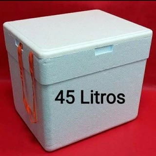 Isopor 45 litros pra mochila de entrega motoboy delivery