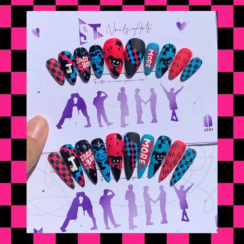 Nails BTS!!