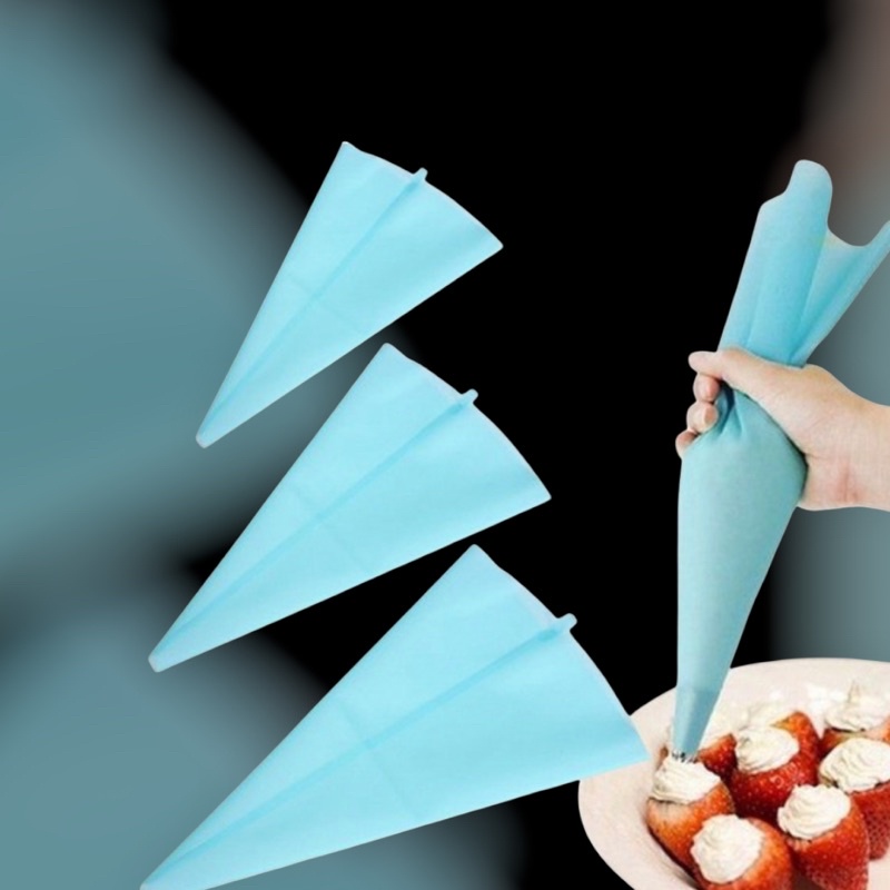 Manga Saco para Confeitar de Silicone Reutilizável Vários Ta