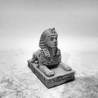 Enfeite de Mesa Antigo Egito Egípcio Faraó Feito de Cimento Estátua Esfinge MO003 MALEOGA