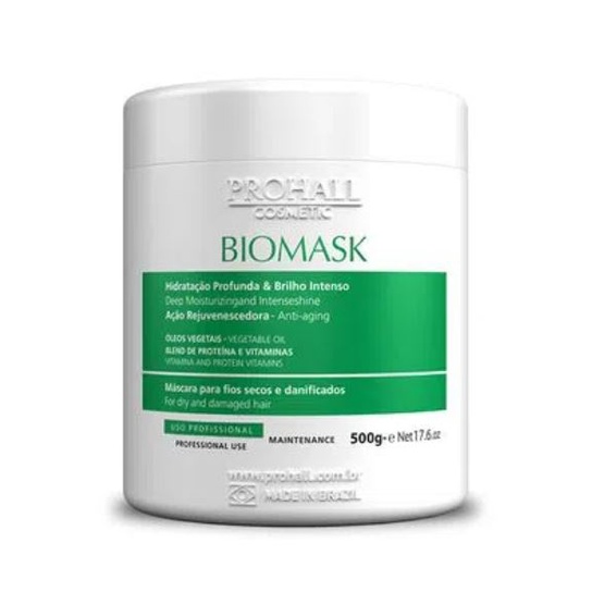 Máscara Ultra Hidratante Biomask Professional 500g | Shopee Brasil