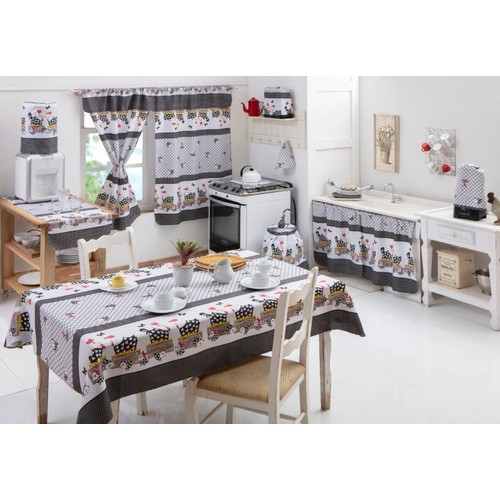 Jogo Cozinha 8 Peças Completo Estampados - Liquidação!!!!