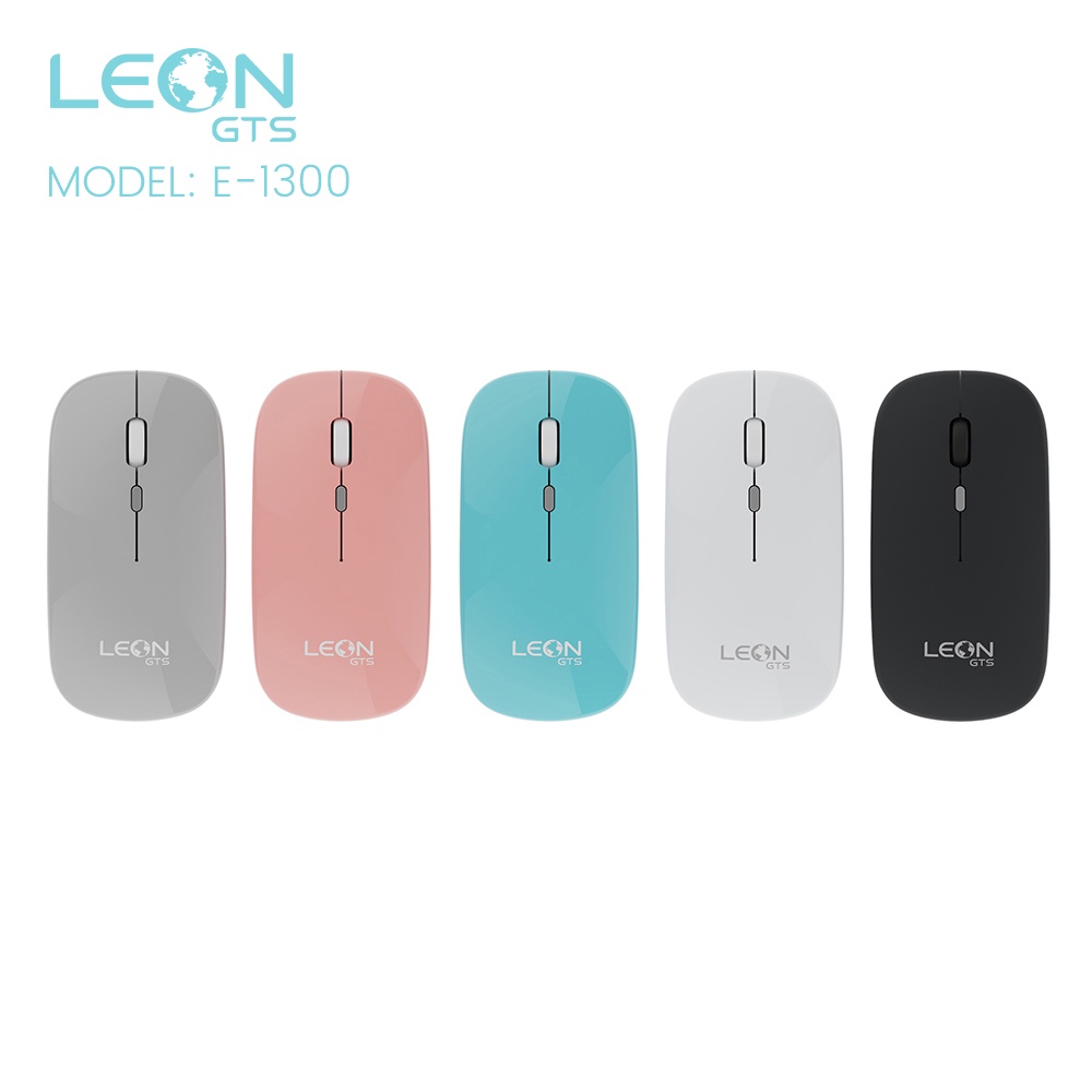 Mouse sem fio 4 Botões Imice E-1300 RGB Silencioso Escritório Ergonômico Recarregável Ambidestro E-1300